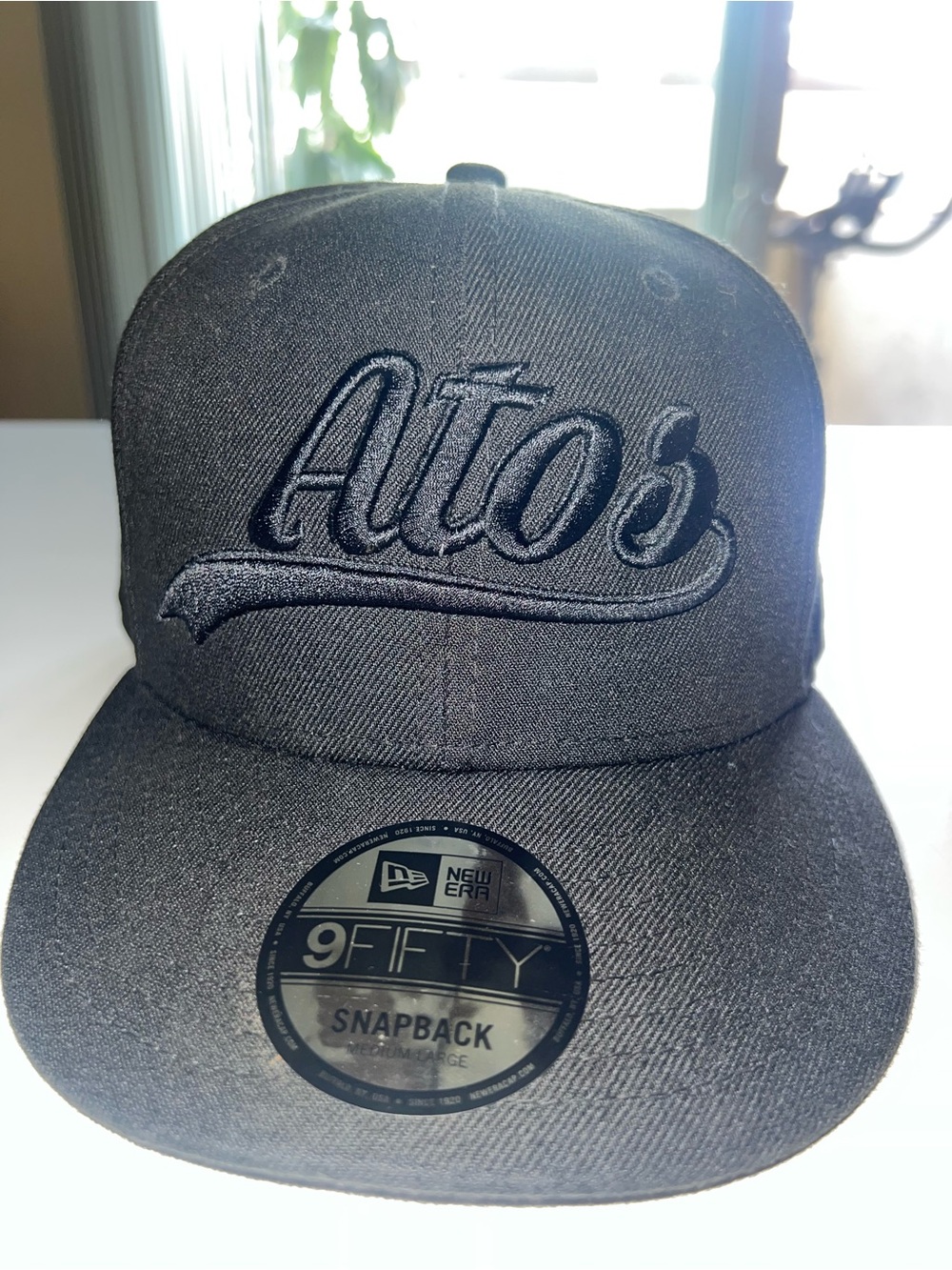 Atos Jiu Jitsu Black New Era 9FIFTY Snapback Hat